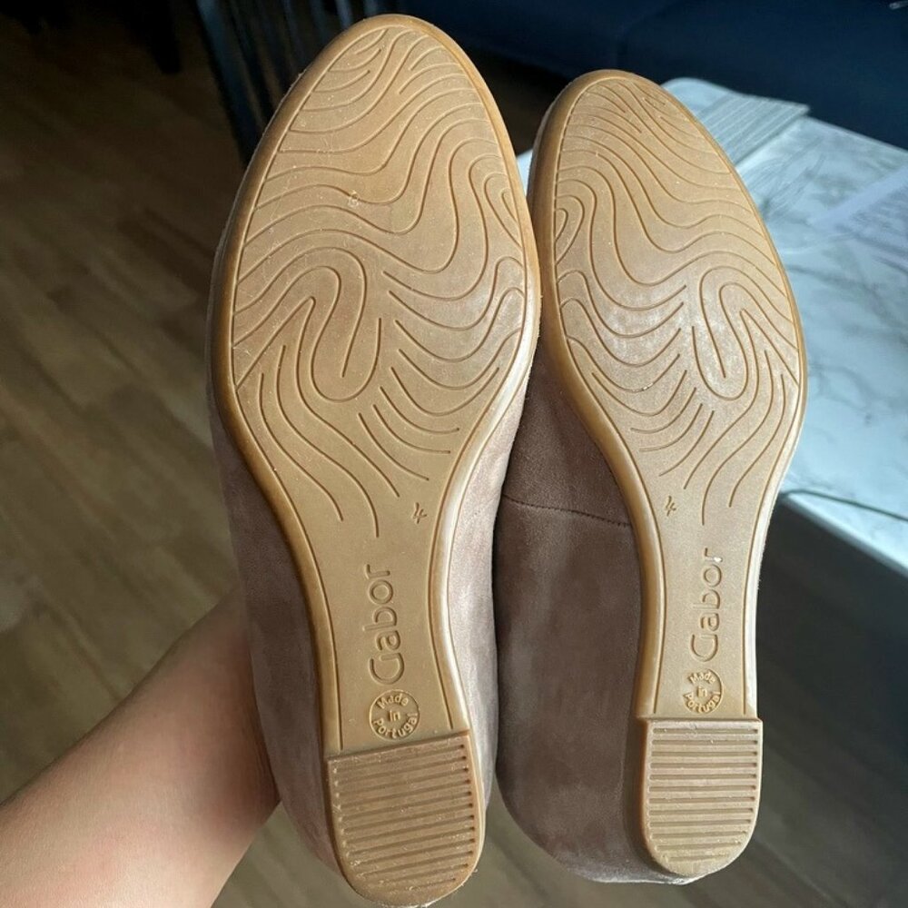 Gabor Suede Wedge Heel Slip On Sz 6.5-7 - Picture 4 of 7
